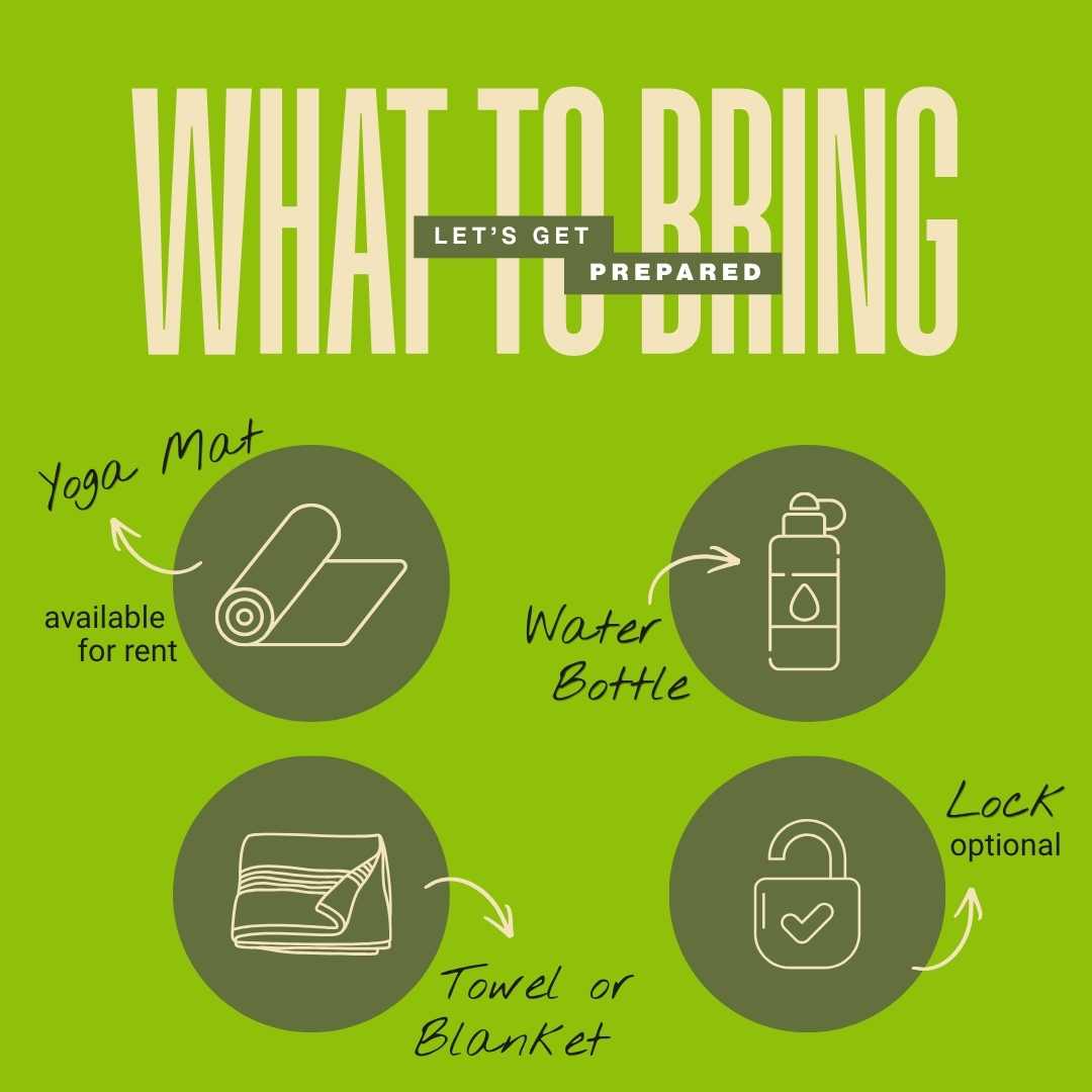 What to Bring to Class